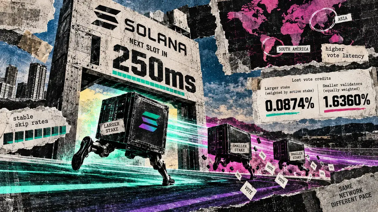 Solana’da 250 ms Slotlar Doğrulayıcı Ödül Farkını Ortaya Koydu