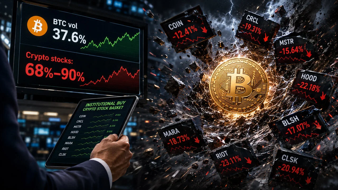 ARK, Bitcoin'in İki Katı Volatilitede Kripto Hissesi Aldı