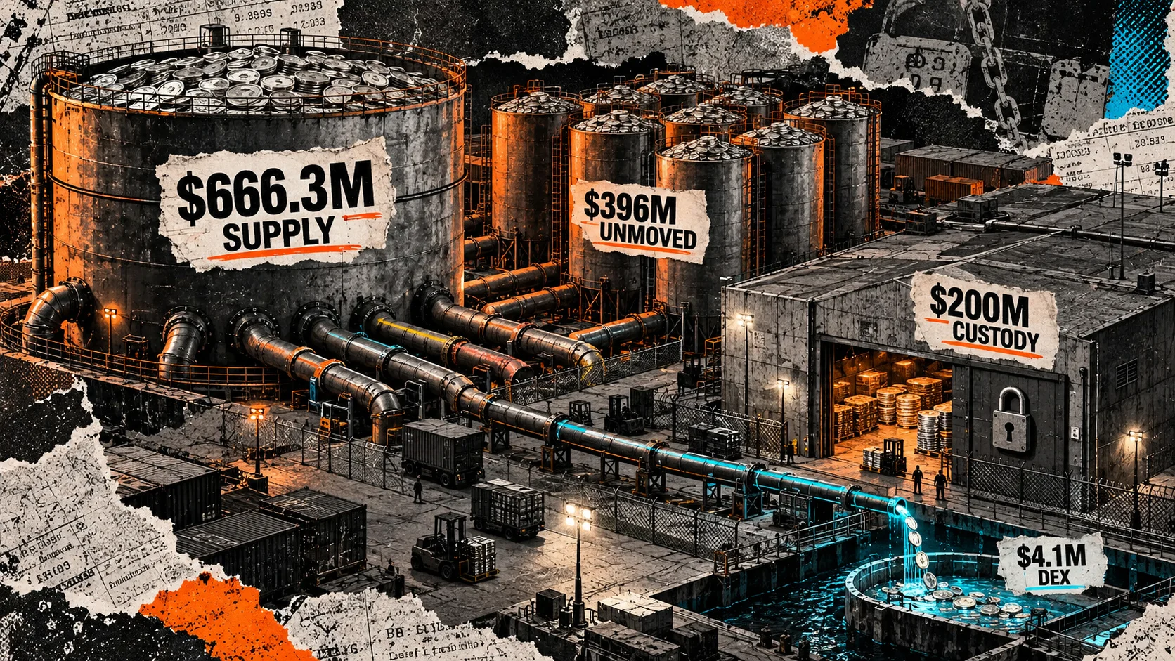 OUSD Supply Hits $666M, but 10 Wallets Hold 74%