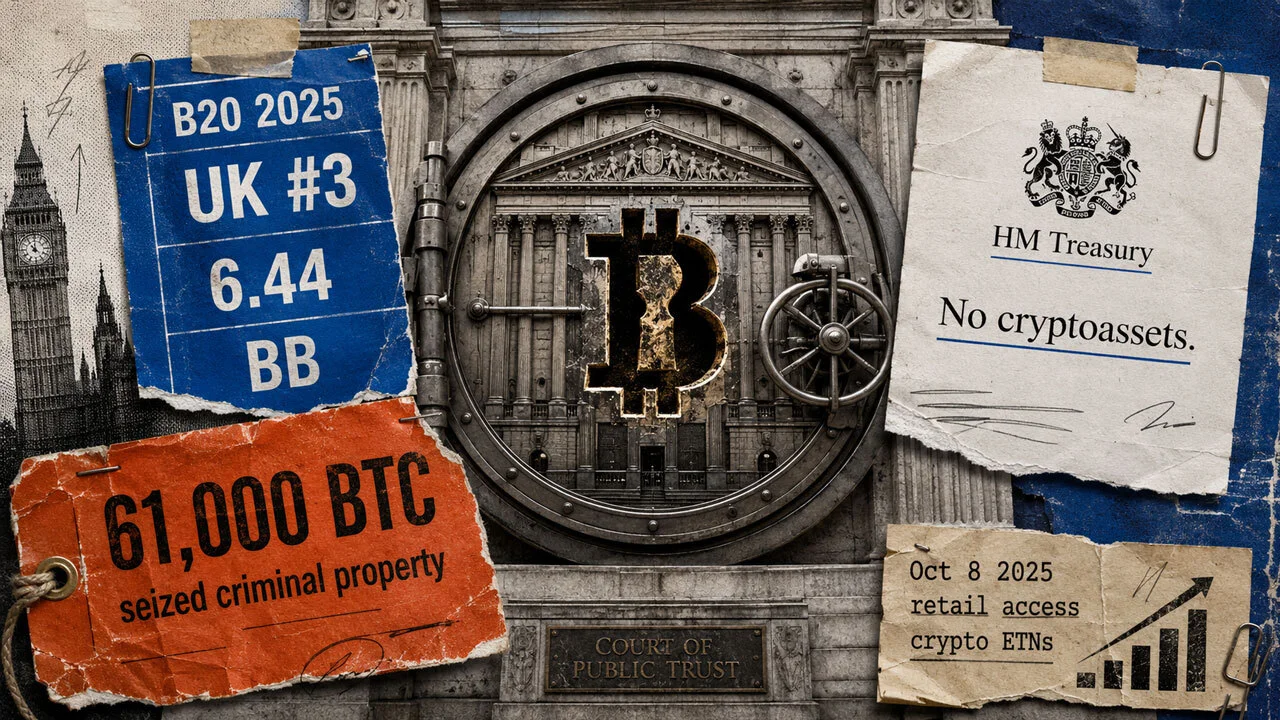 UK Court Blocks 60,000 BTC Reserve Despite Third-Place Adoption