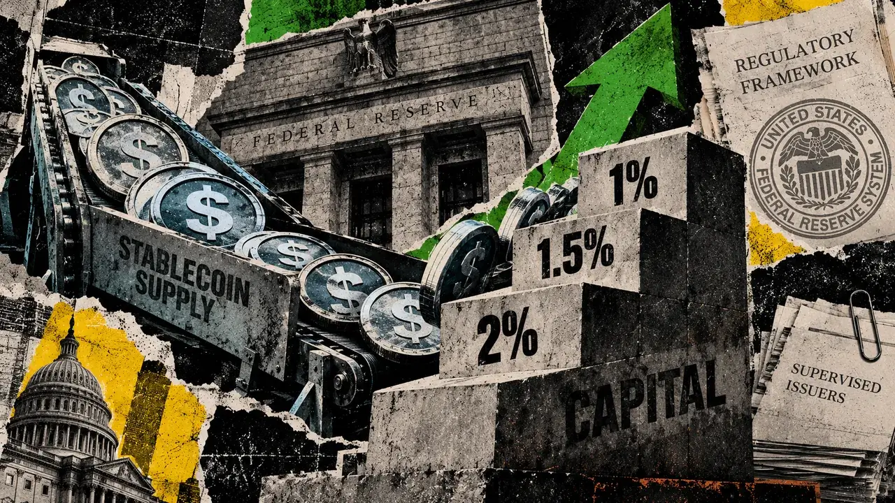 Fed Ties Stablecoin Growth to Capital Charges
