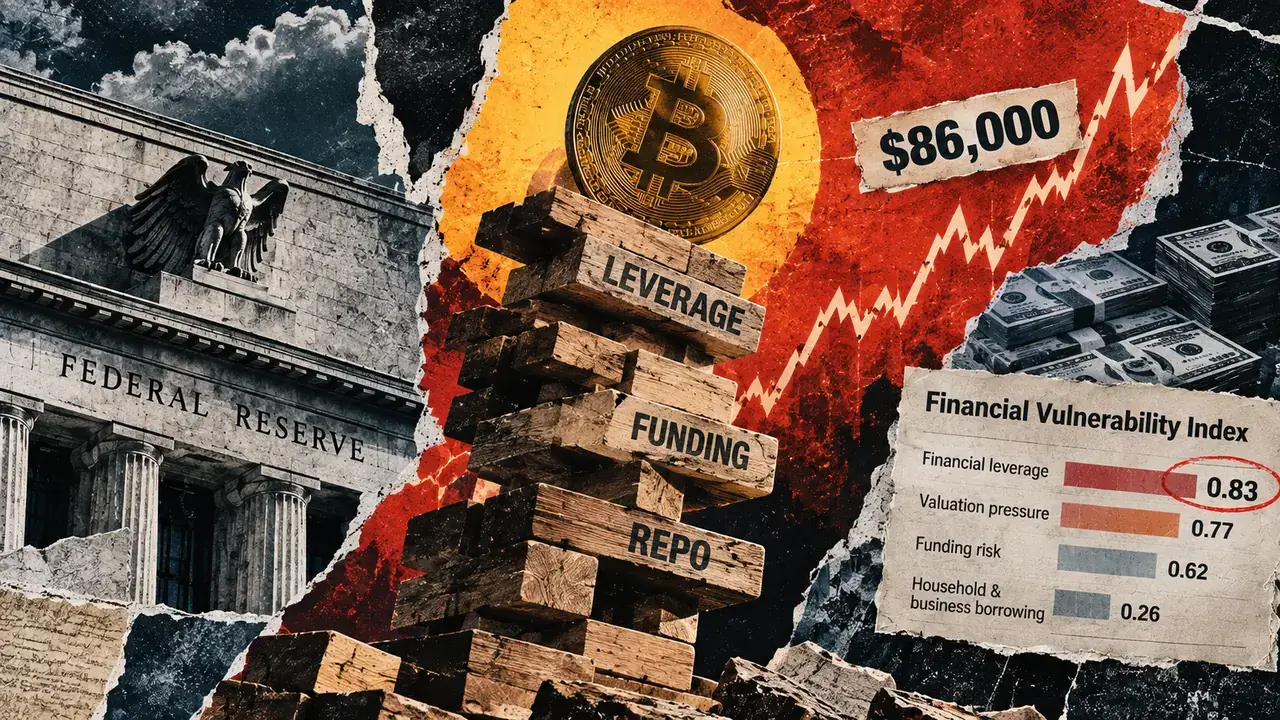 Bitcoin Rally Extends as Fed Gauge Flags Financial Risk