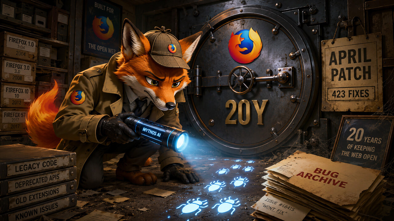 Mozilla used Anthropic's Claude Mythos to fix 423 Firefox bugs in 30 days — including a 20-year-old flaw that survived decades of testing!