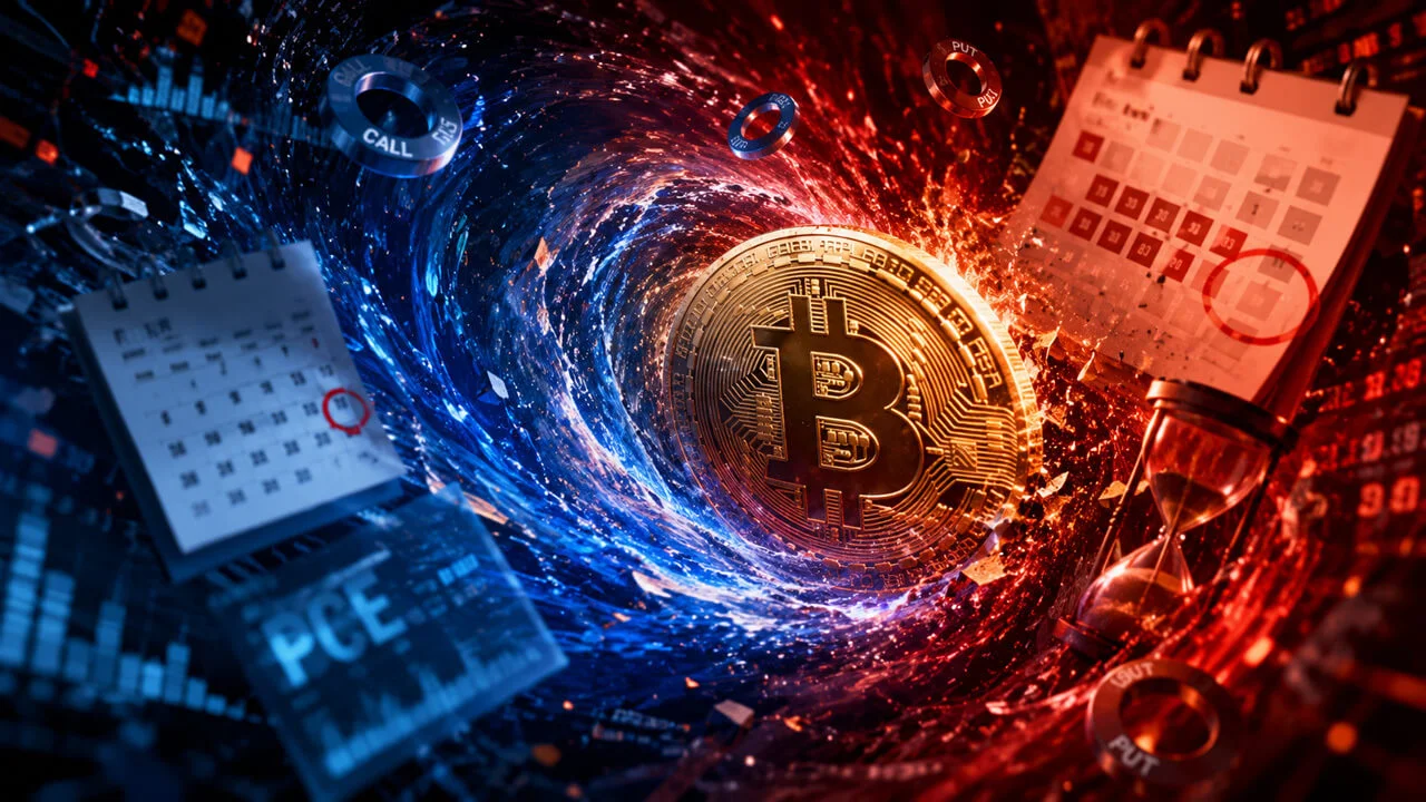Bitcoin vor PCE-Daten: 10 Mrd. $ Optionsverfall am Freitag