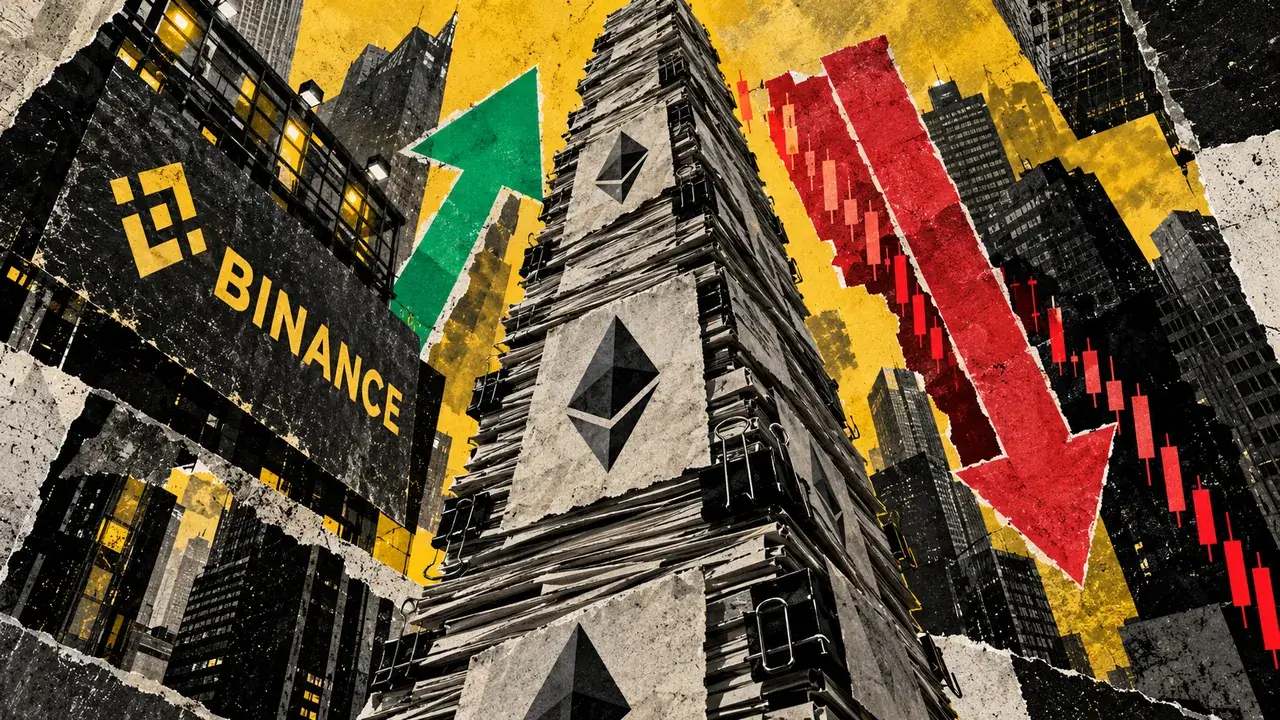 Binance ETH Open Interest Rises 2.27% as Dollar Value Falls 6.6%