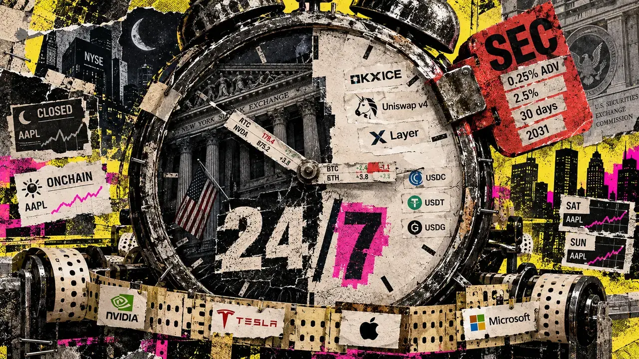 NYSE Owner and OKX Target 24/7 Tokenized Stock Trading