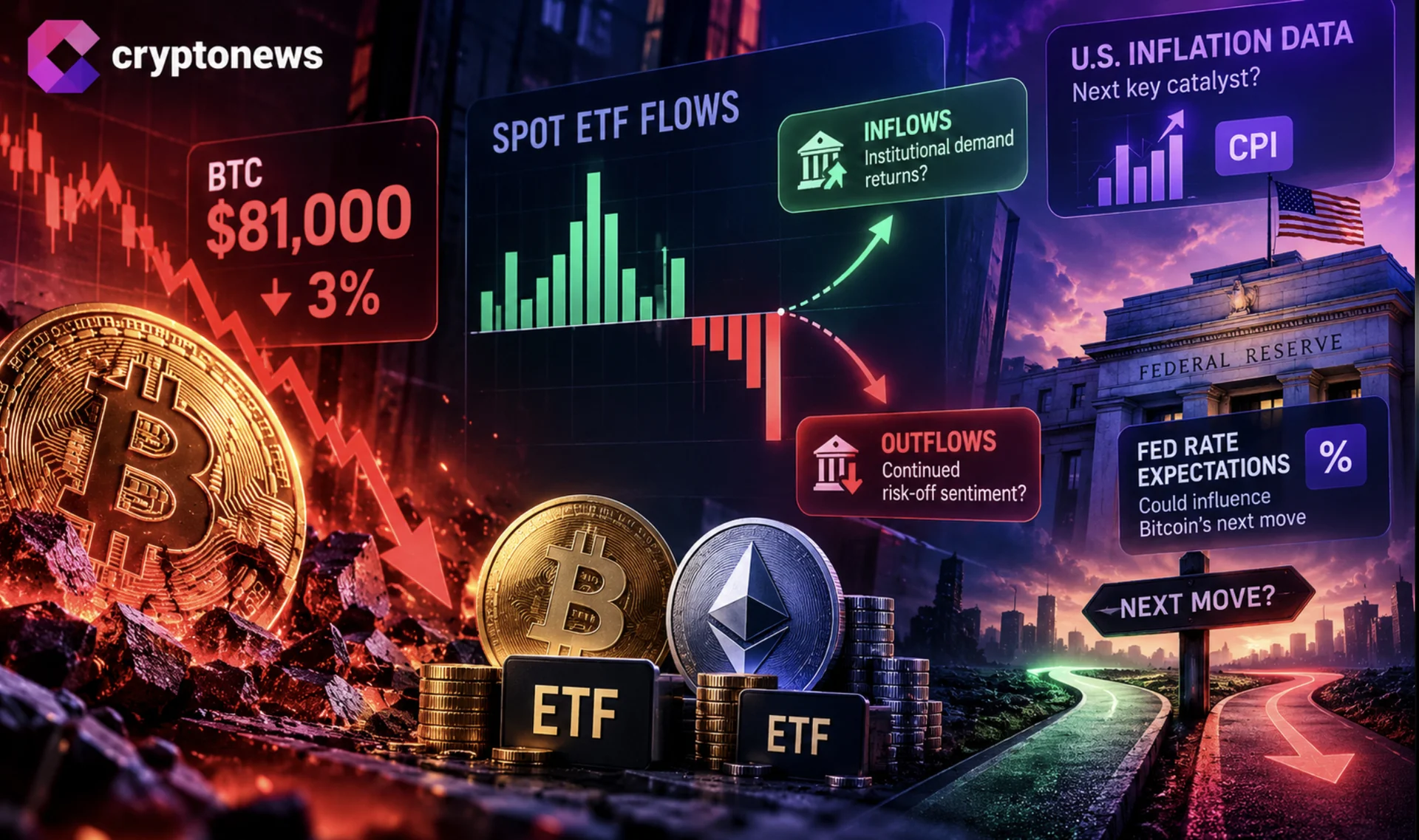 Bitcoin ETFs Lose $261.4M as Fidelity and BlackRock Lead