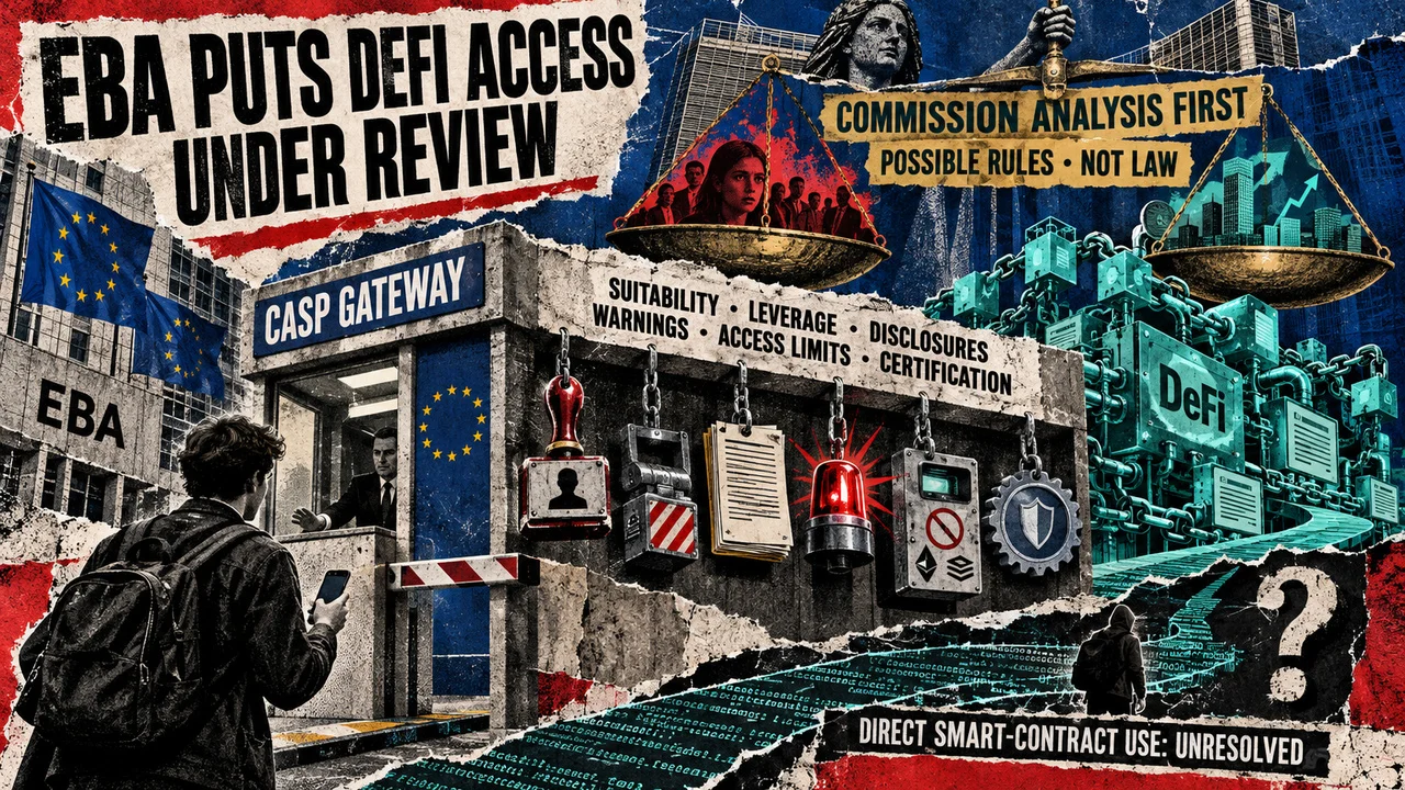 EBA Urges MiCA Review of DeFi Lending Access