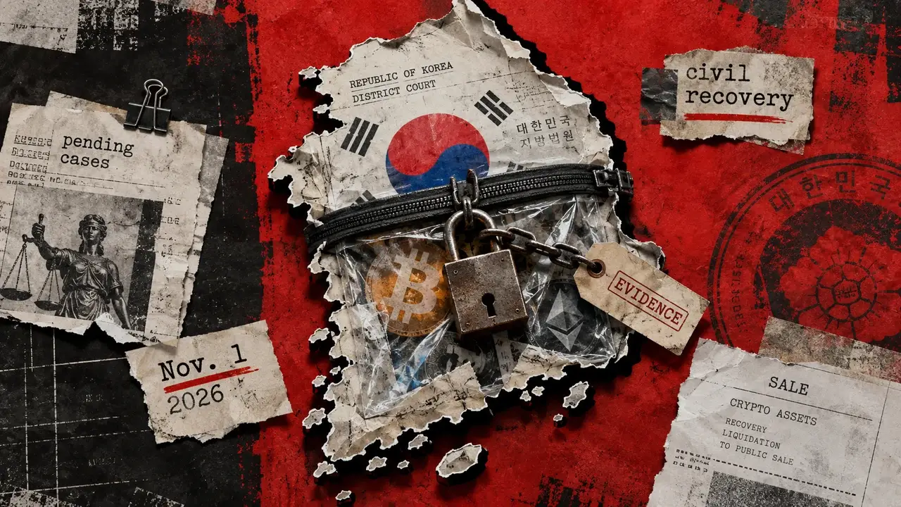 Bitcoin Seizures and Sales Begin in South Korea on Nov. 1
