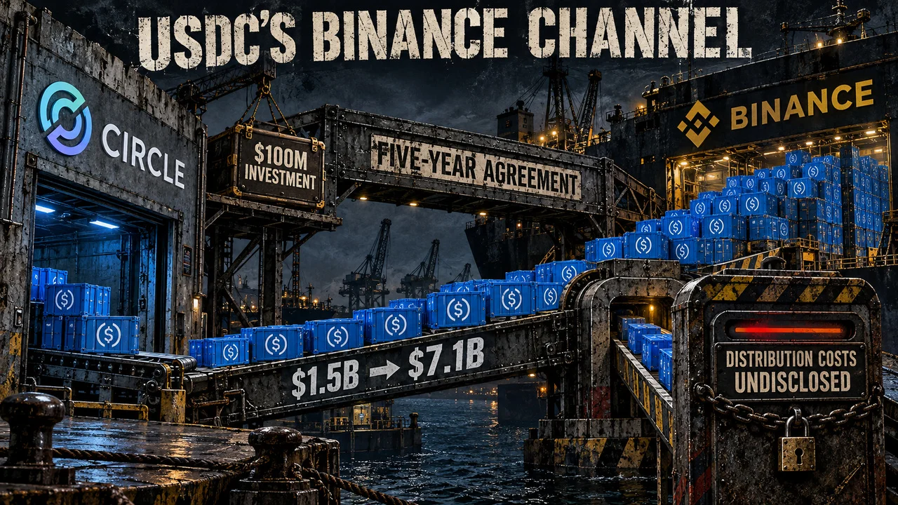 Binance bets $100M on Circle as USDC balances jump 376%