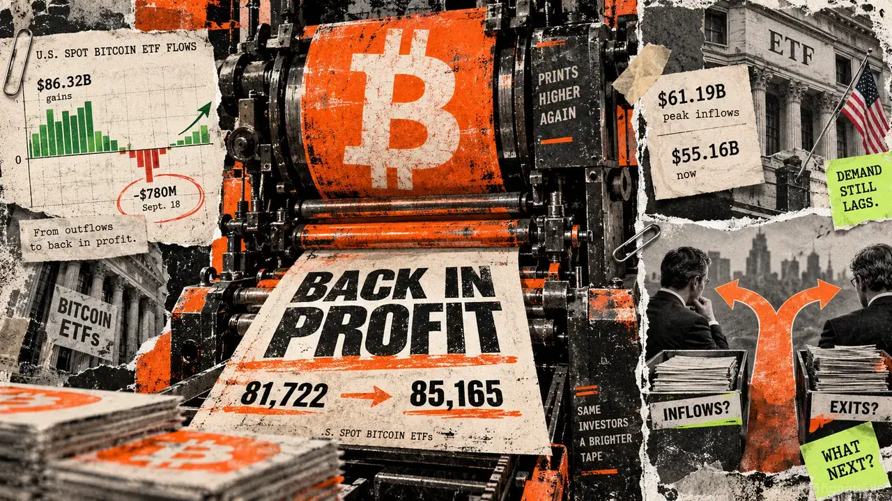 Bitcoin $86 Bini Gördü, ETF Yatırımcıları Kâra Geçti