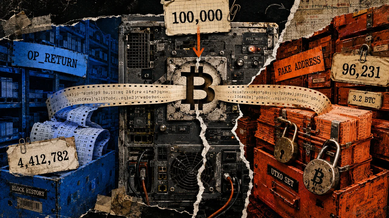 Bitcoin UTXO Set Swells With 96K Fake-Address Outputs