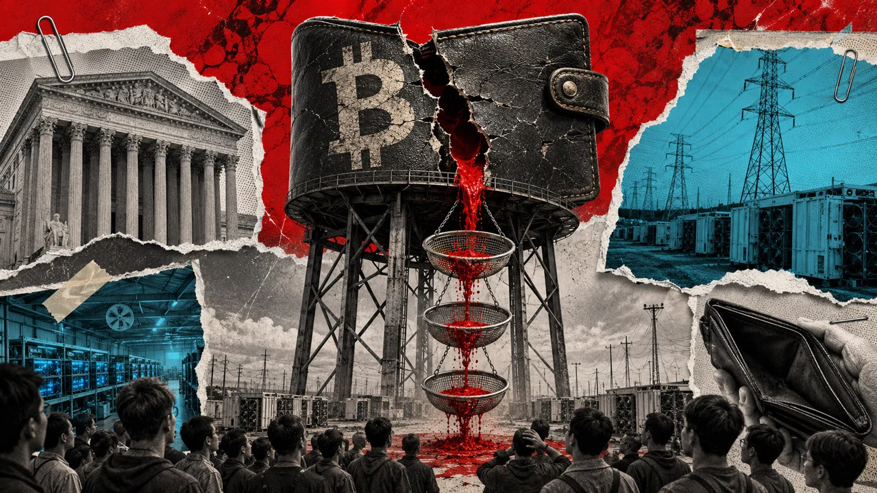 Bitcoin Mining Giant Poolin Files for Bankruptcy Owed $164M