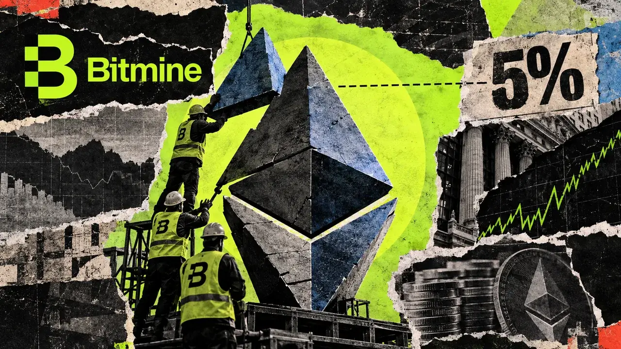 BitMine Nears 5% of Ethereum Supply With 6M ETH