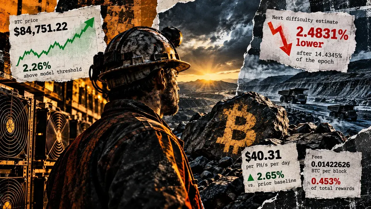 Bitcoin Rally Masks Rising Miner Margin Risk
