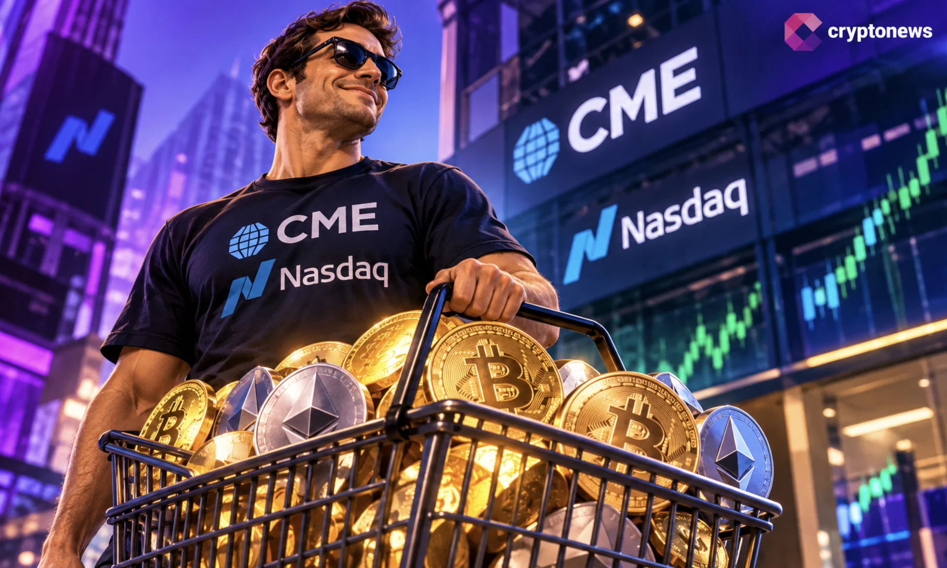 CME Kripto Vadeli İşlemlerinde Sepetin %86,29’u BTC ve ETH