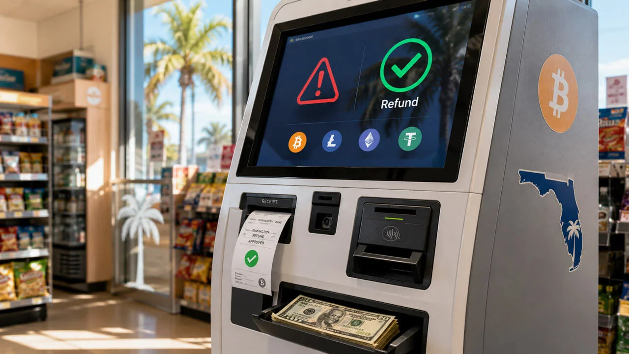 Florida responsabiliza a operadores de cajeros BTC por estafas