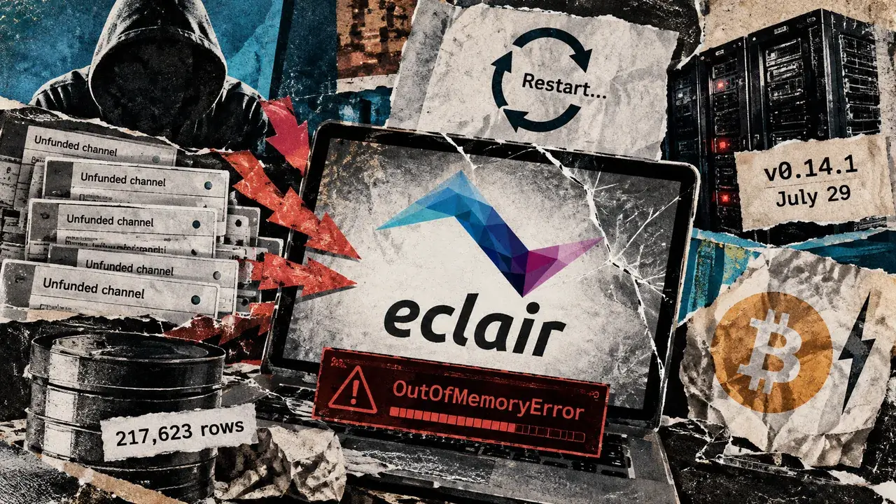 Eclair açığı, güncellenmemiş Lightning düğümlerini çökertebilir
