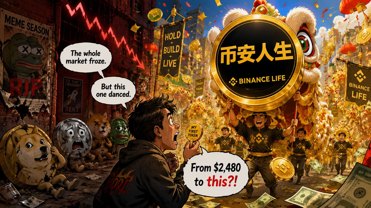 Trader, $2,480'ı 8 ay boyunca Binance Life tutarak $12M'a dönüştürdü…