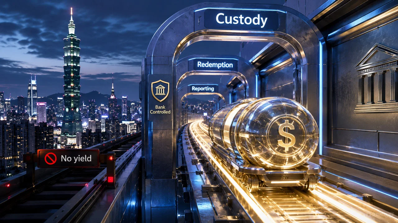 Taiwan dá vantagem a bancos na emissão de stablecoins