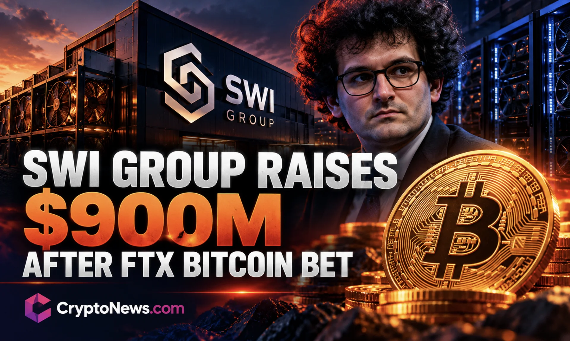 SWI Group raises $900M to flip FTX's bitcoin mines into AI…