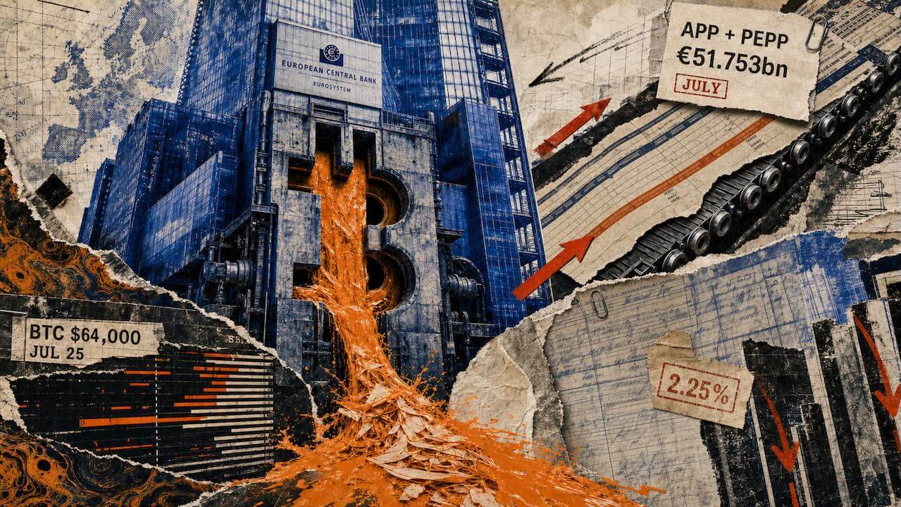 Bitcoin 64 Bin Doları Korurken ECB Tahvil Duvarı Örüyor