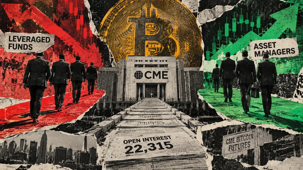 CME Bitcoin Bets Diverge as Funds Widen Net Shorts