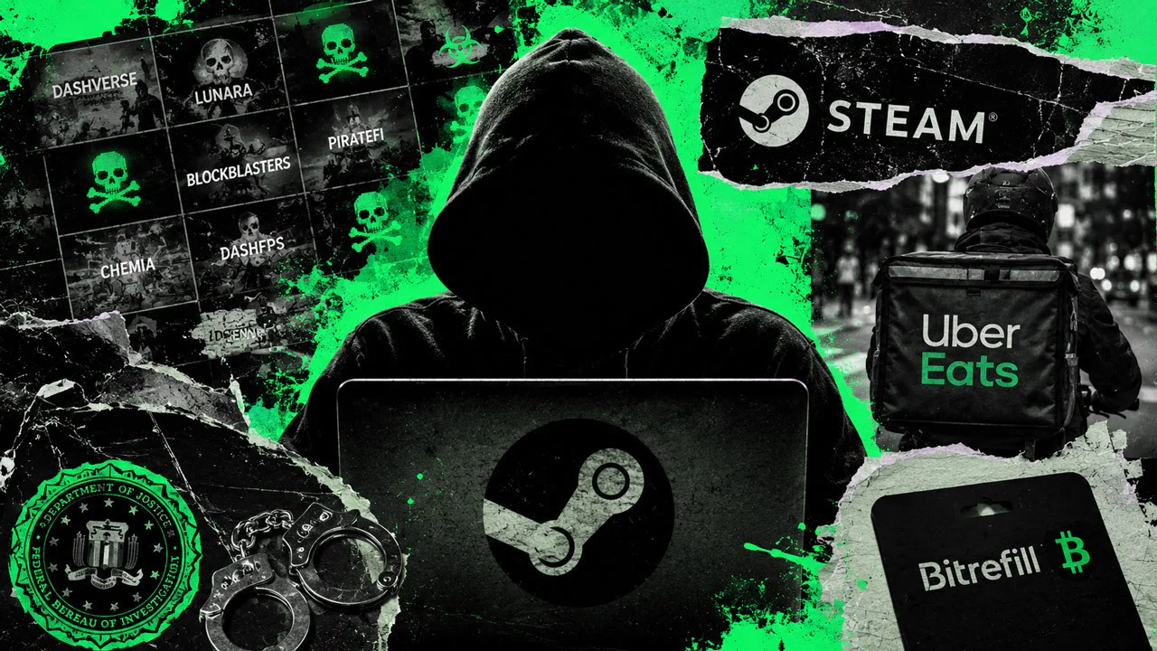FBI traces Steam malware funder via Uber Eats BTC gift cards