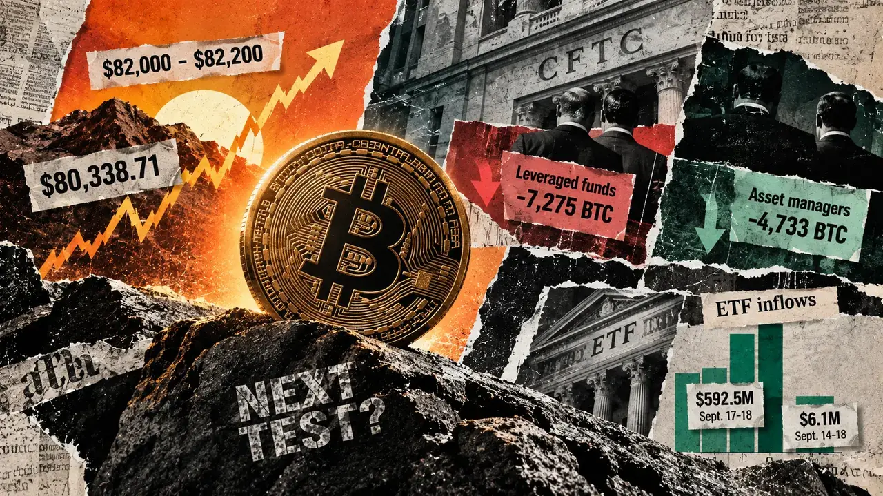 Bitcoin Holds Above $80K as Institutional Conviction Fades
