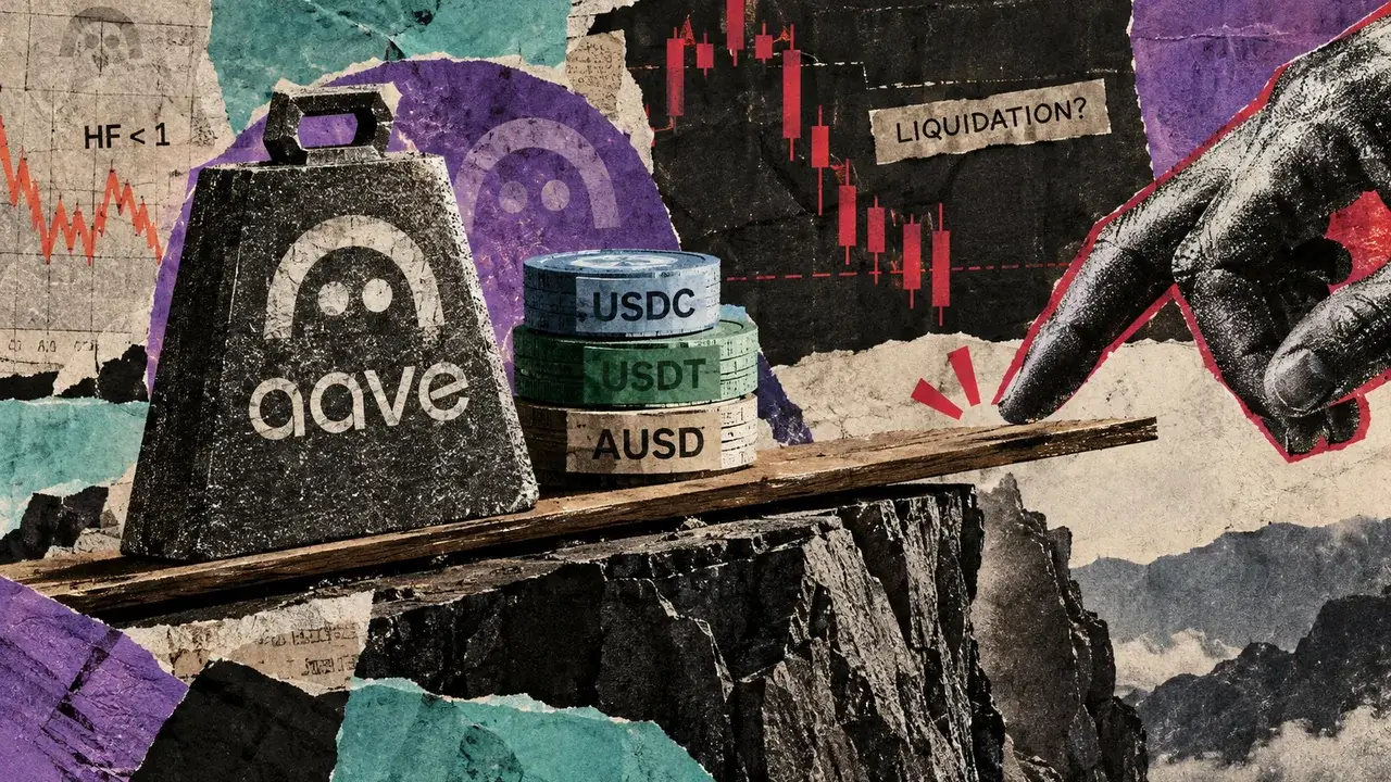 Aave Loans Near Liquidation as Exits Slow