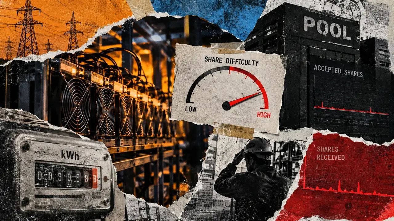 Bitcoin Mining Vardiff Flaw Wastes Power After Curtailment