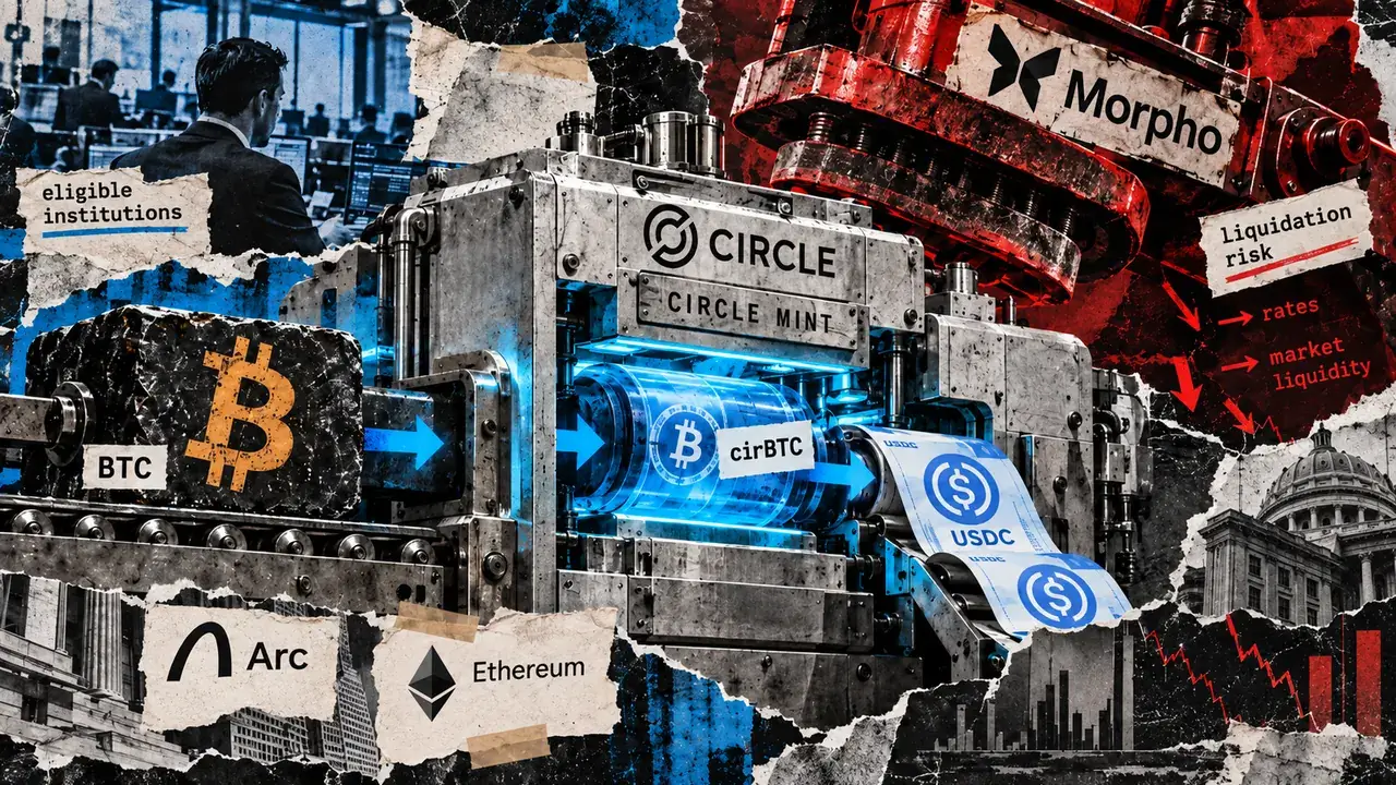 BTC Holders Can Borrow USDC Through Circle and Morpho