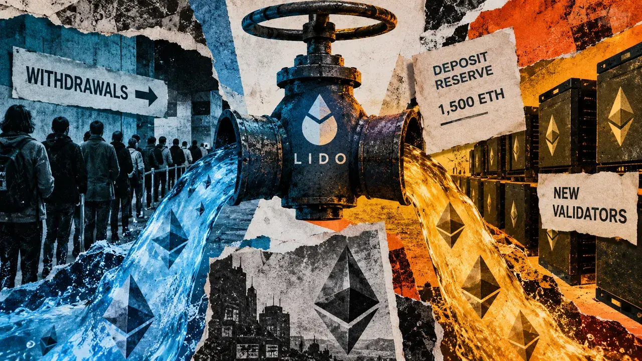Lido’s 1,500 ETH Reserve Can Slow stETH Withdrawals