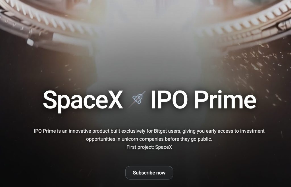 Bitget, SpaceX ile Solana'da Pre-IPO Token Ticaretine Başladı — Perakende Yatırımcılar preSPAX ile İlk Şansını Elde Ediyor!
