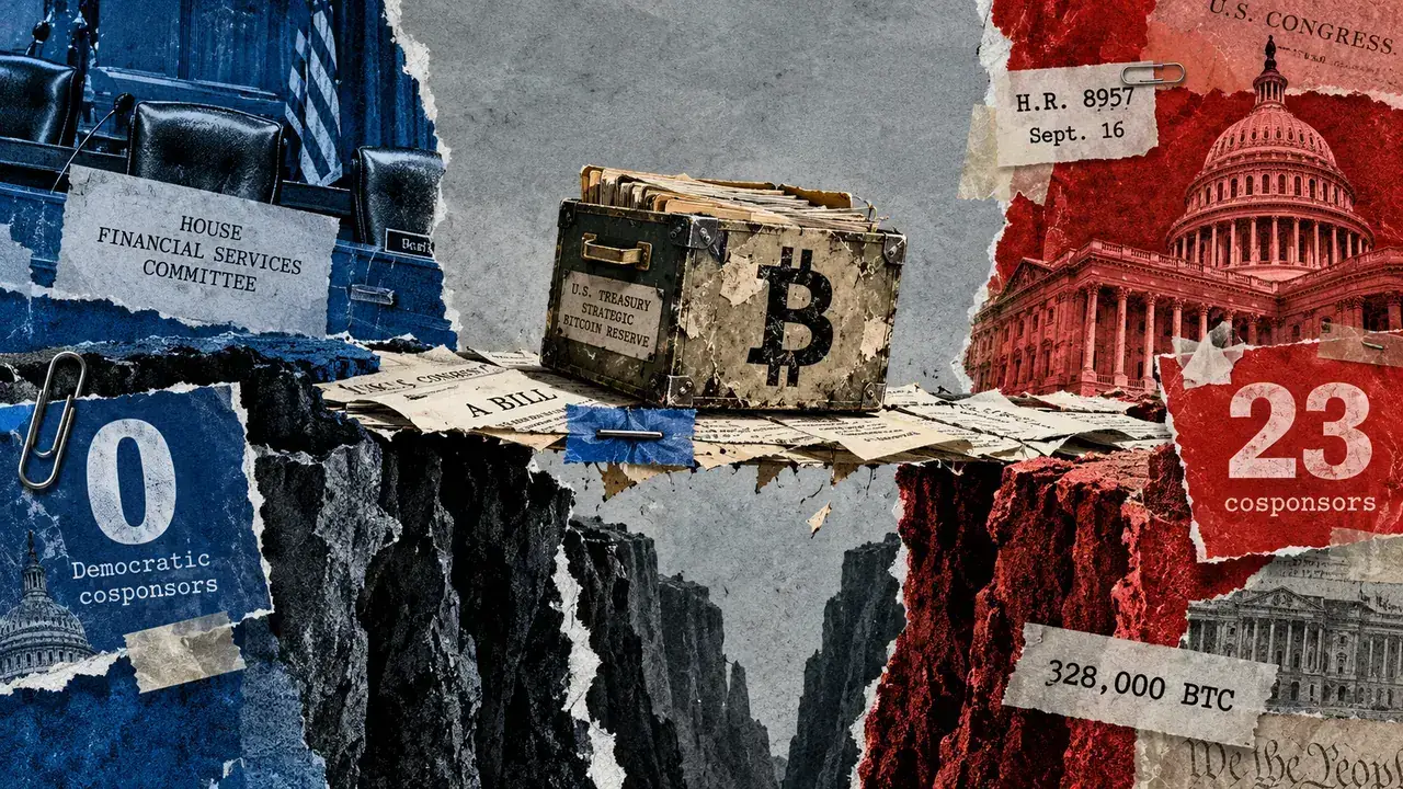 Bitcoin Reserve ARMA Hits Markup With No Democrats