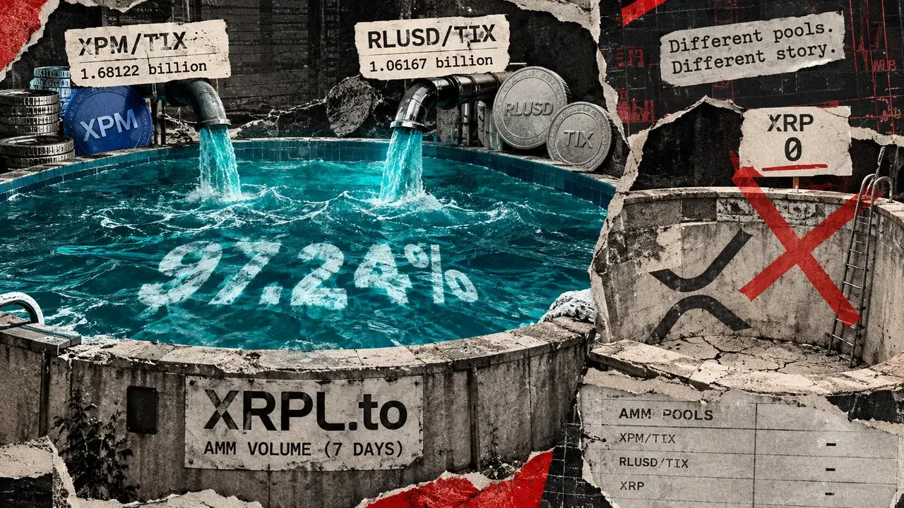 XRPL Volume Hits $2.8B Across Just 185 Trades