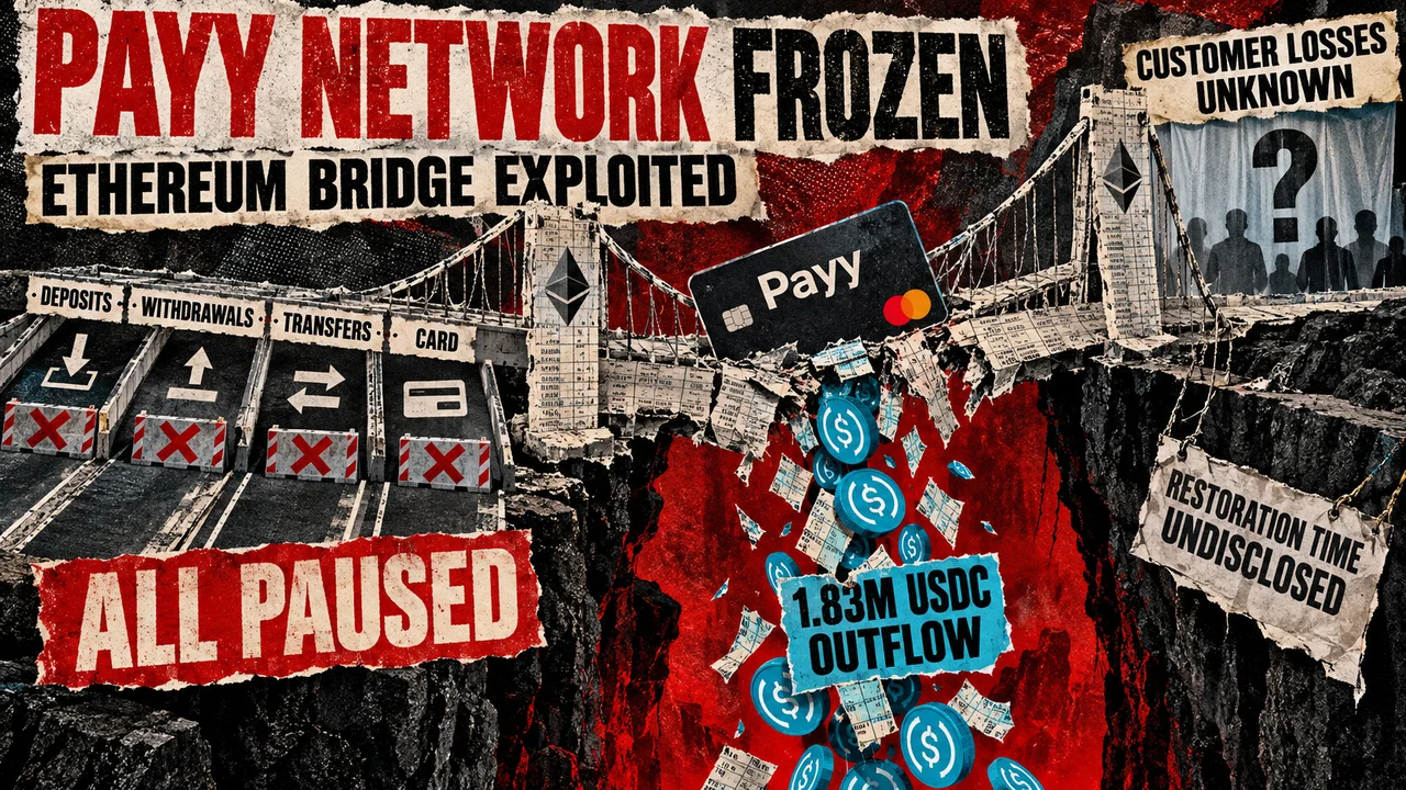 Payy Pauses Network After $1.83M USDC Bridge Outflow