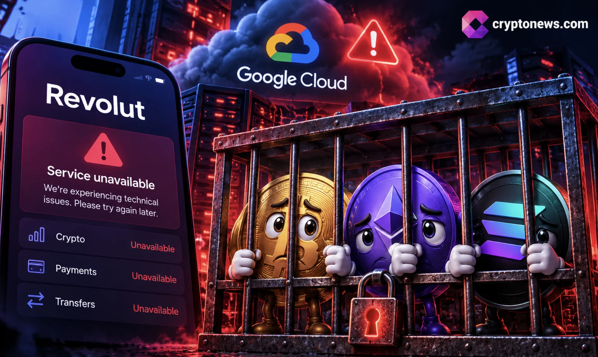 Revolut Kripto Hizmetleri Google Cloud Kesintisi Sonrası Açıldı