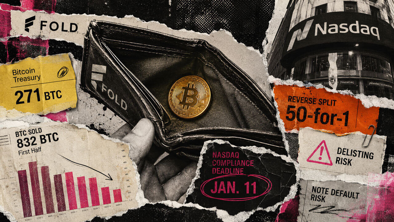 BTC: Nasdaq Firm Sells 832 Bitcoin, Plans 1-for-50 Reverse Split