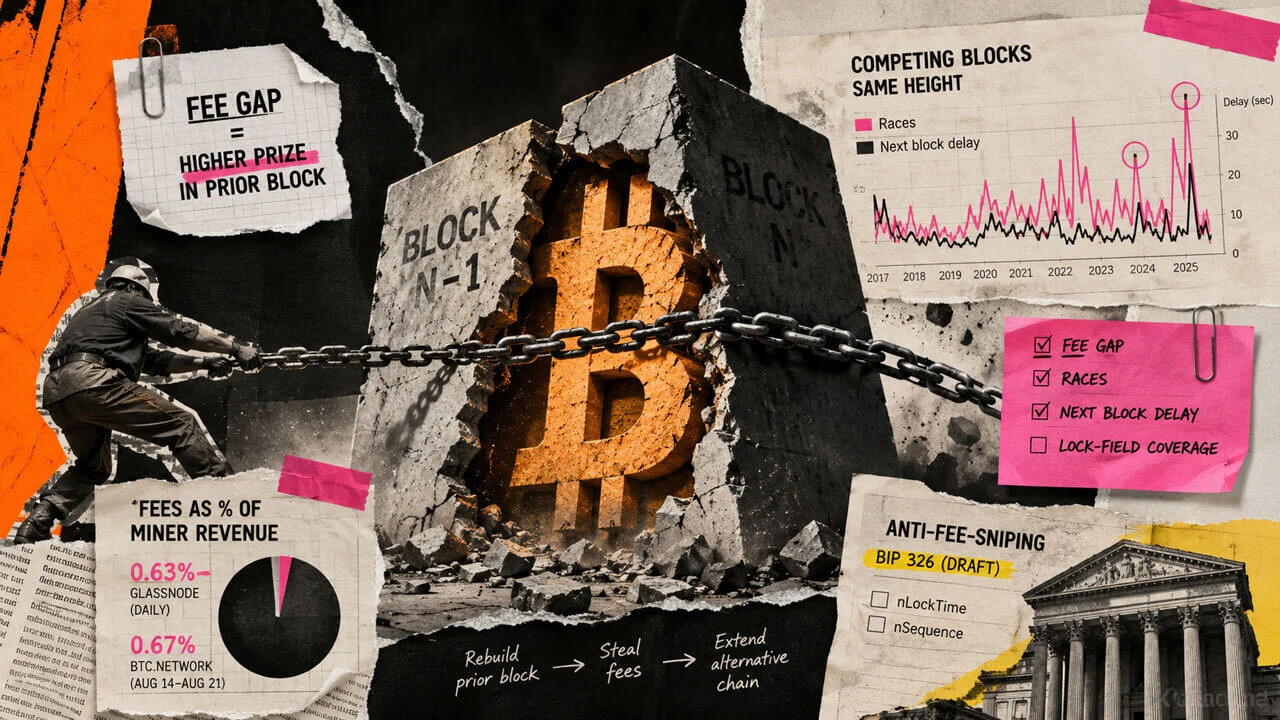 Bitcoin: NBER associa diferenças de taxas ao fee sniping
