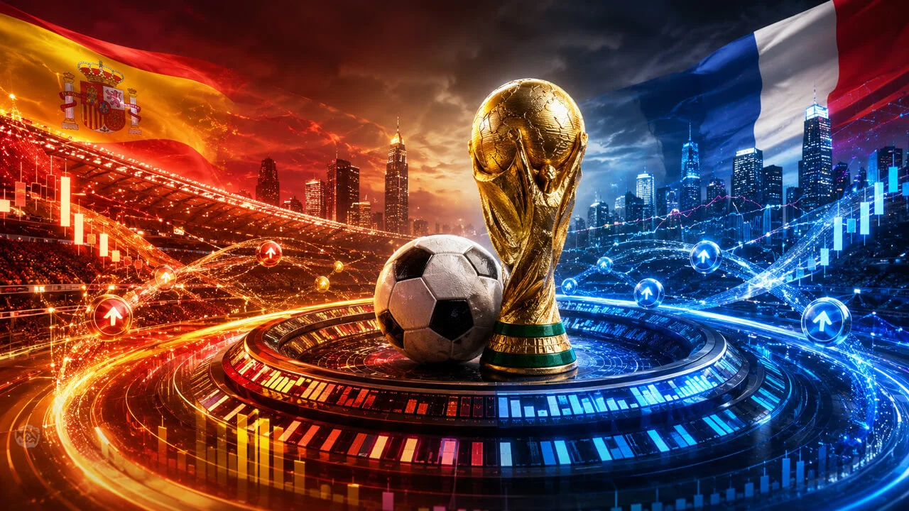Les marchés de prédiction de la Coupe du Monde dépassent 2 milliards de dollars avant le coup d'envoi !