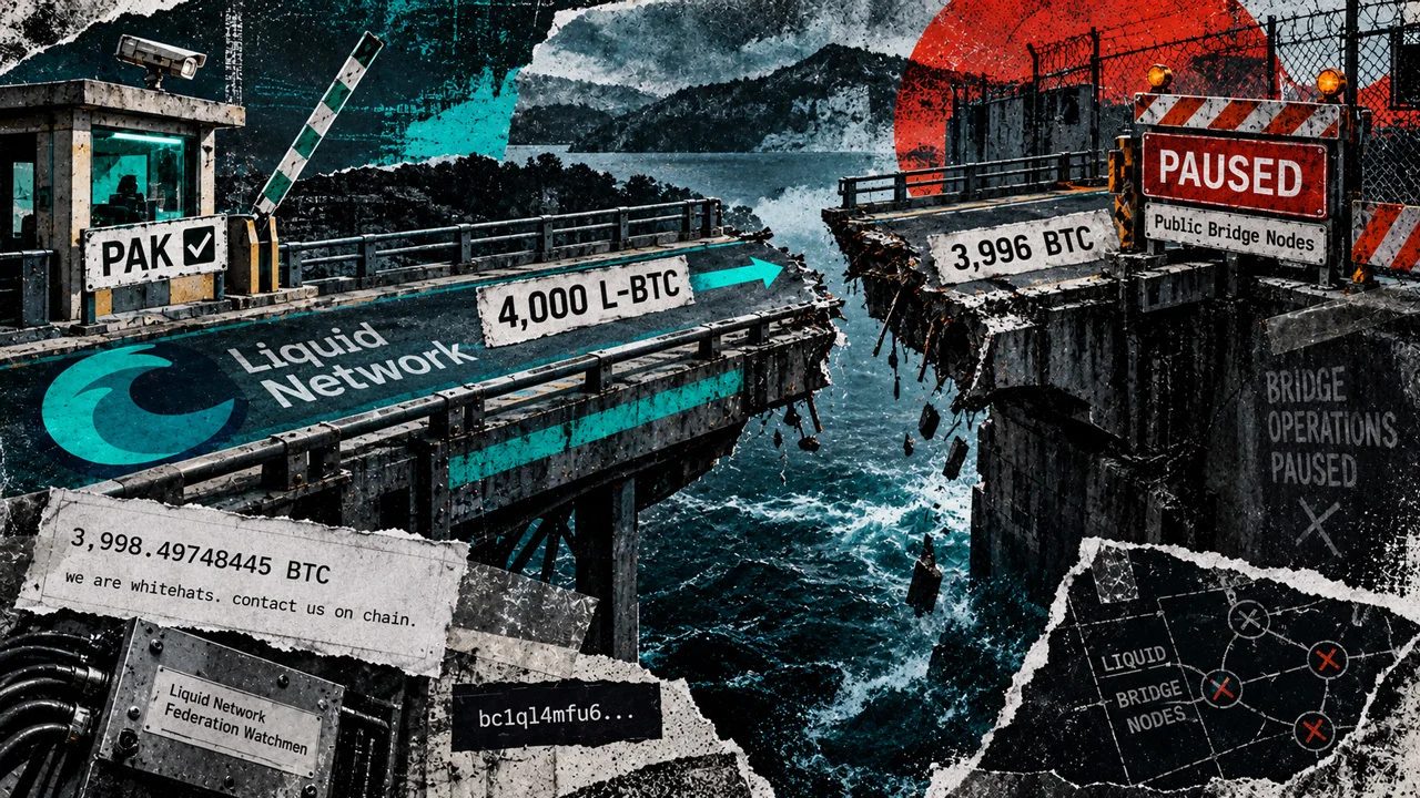 BTC $320M drained from Liquid held by whitehats after bug