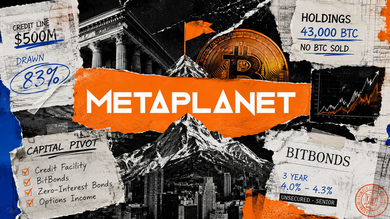 Metaplanet burns 83% of $500M credit line to stack 43,000…