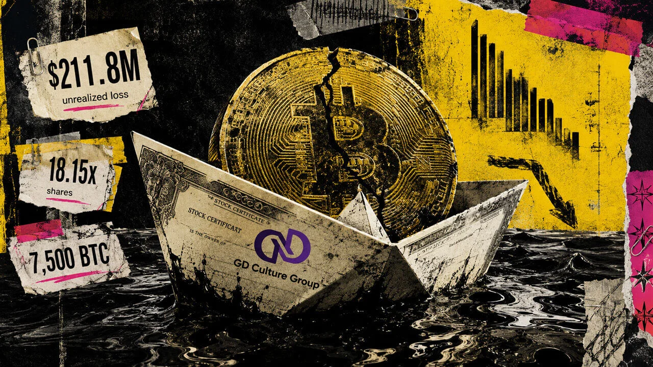 Bitcoin Treasury Dilutes Holders 18-Fold After $212M Loss