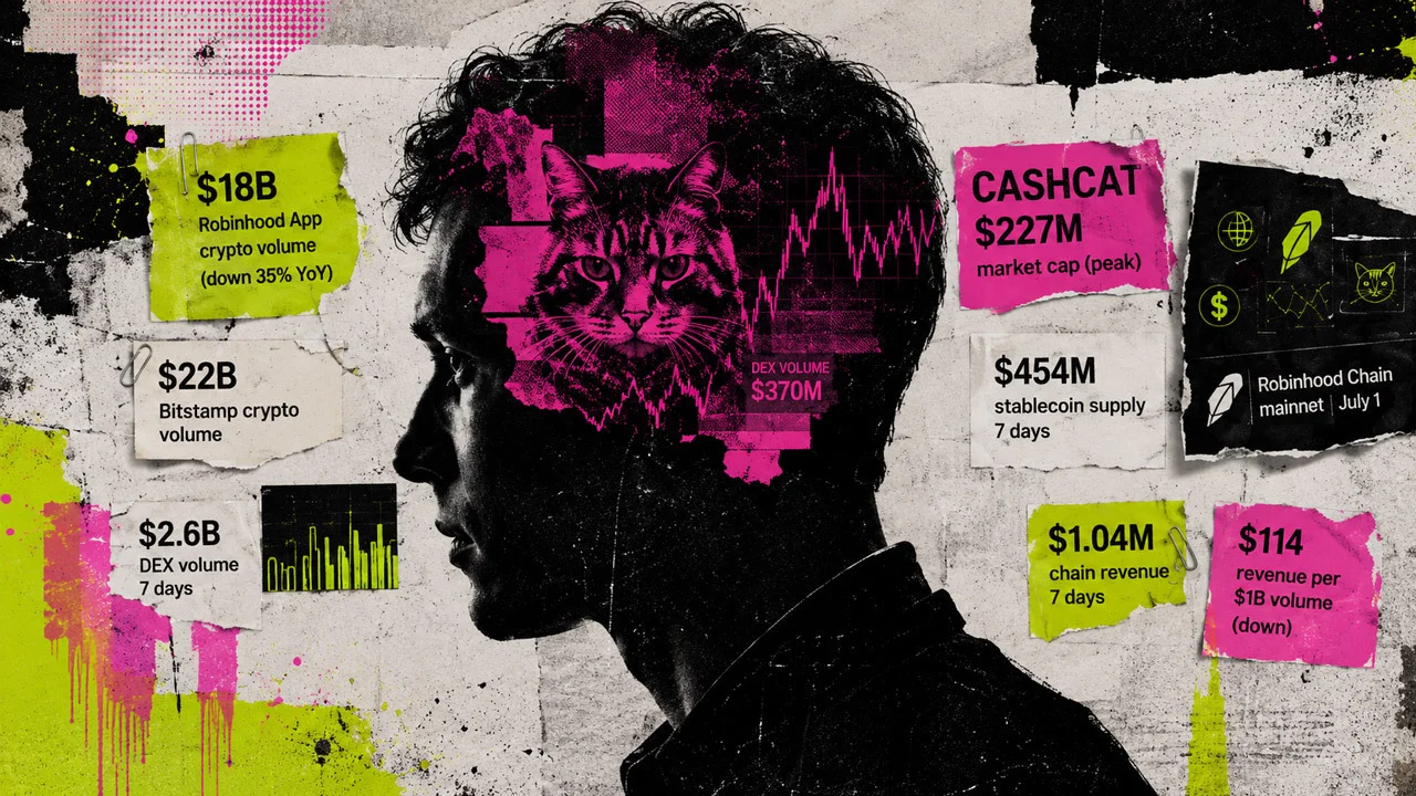 Robinhood crypto chute à 100 M$ avec l’essor des options