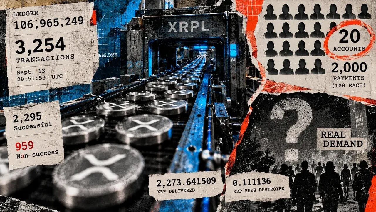 XRPL Sets Record With 3,254 Transactions in Single Ledger
