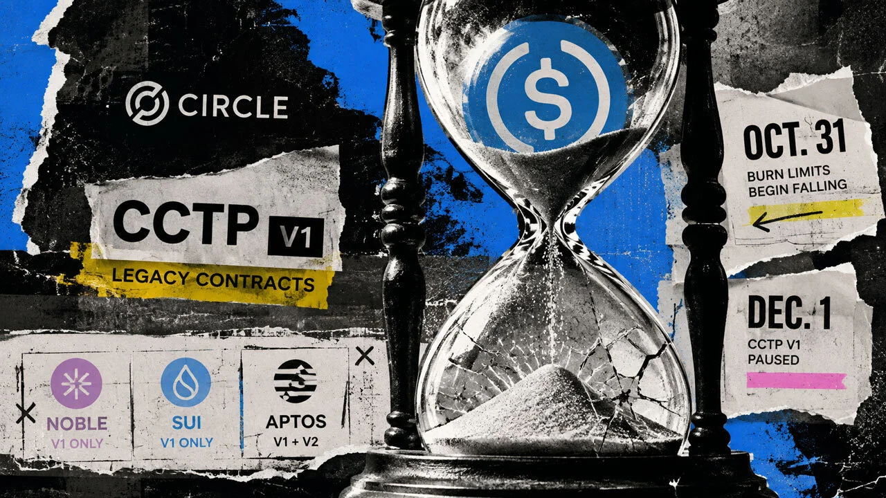 CCTP V1: Circle Gives Legacy USDC Apps 95 Days to Migrate
