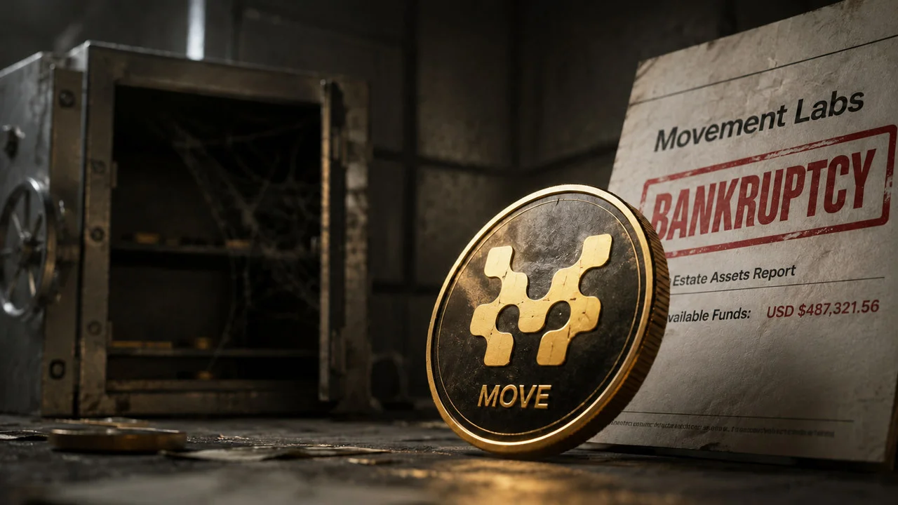 MOVE se desploma tras la quiebra de Movement Labs