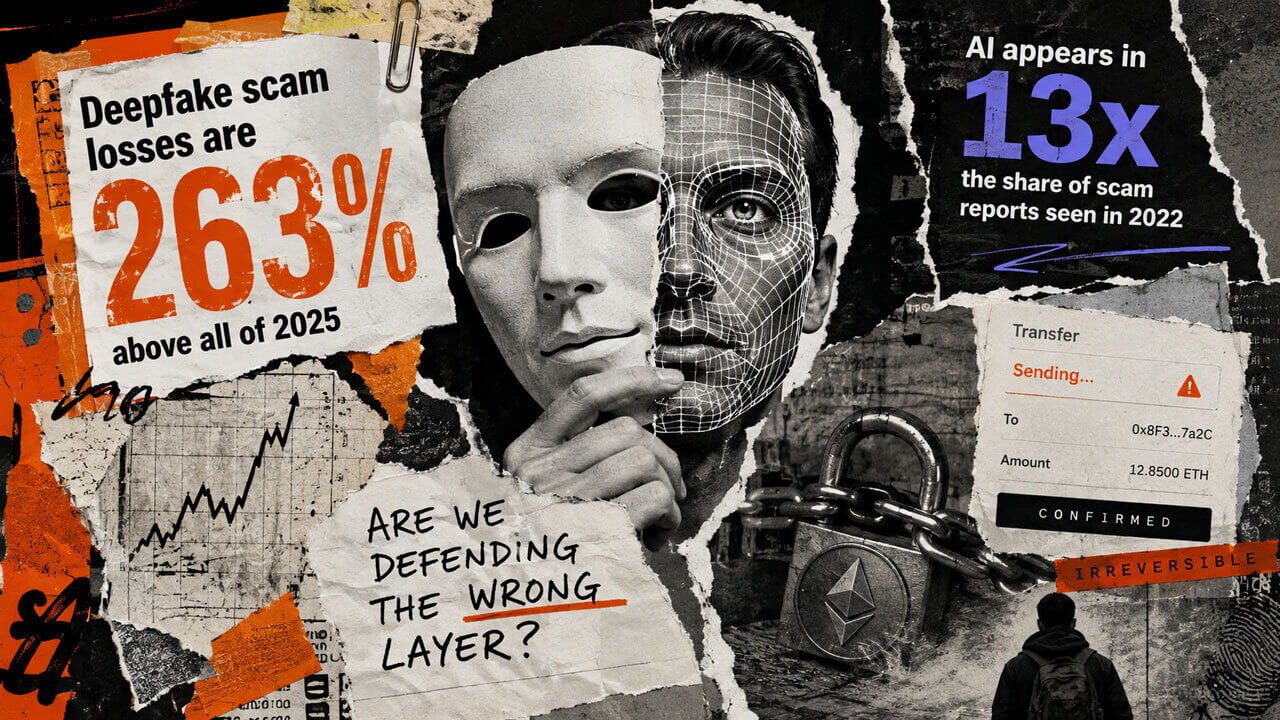 Arnaques crypto par deepfake : les pertes bondissent de 263 %