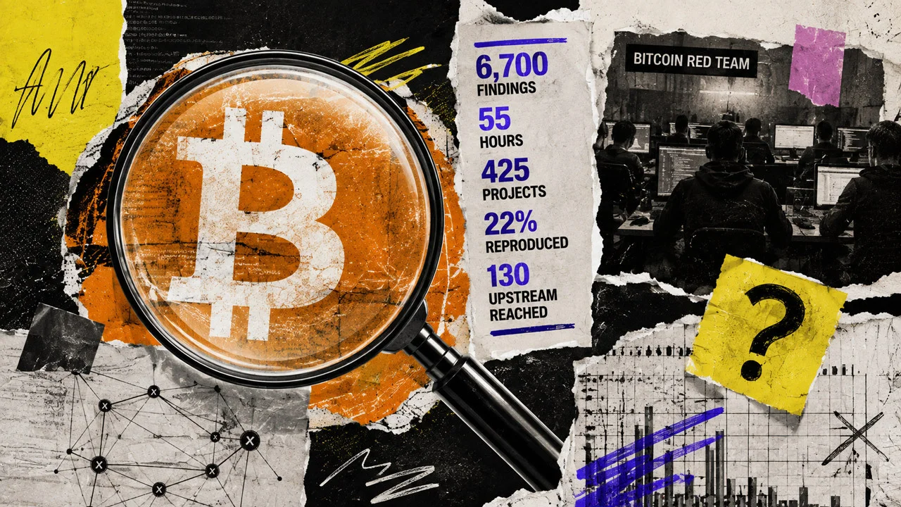 Bitcoin AI Sprint Flags 6,700 Potential Issues in 55 Hours